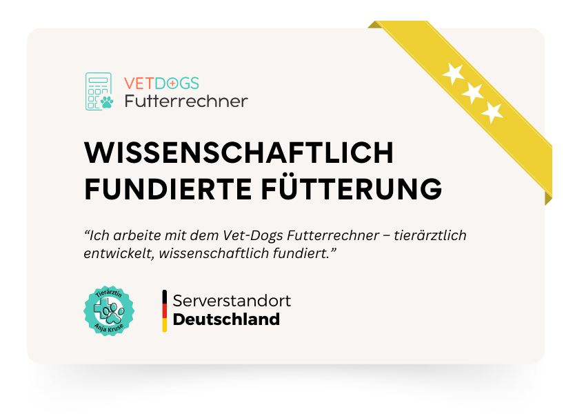 Fundierte Hundeernährungsberatung dank Futterrechner
